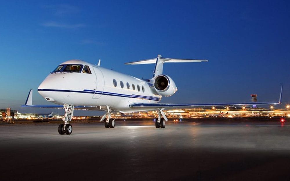 Gulfstream G-IV private jet